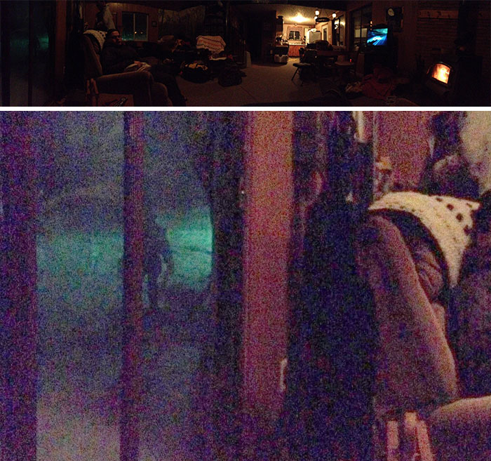 Fotos reales inexplicables mostrando figuras misteriosas en interiores y exteriores en una recopilación sin resolver hasta hoy.