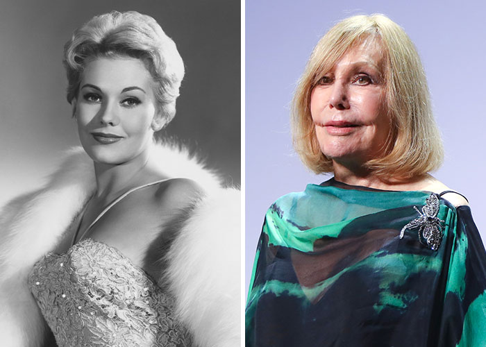 Comparación de la apariencia de una estrella con belleza incomparable en dos épocas diferentes.