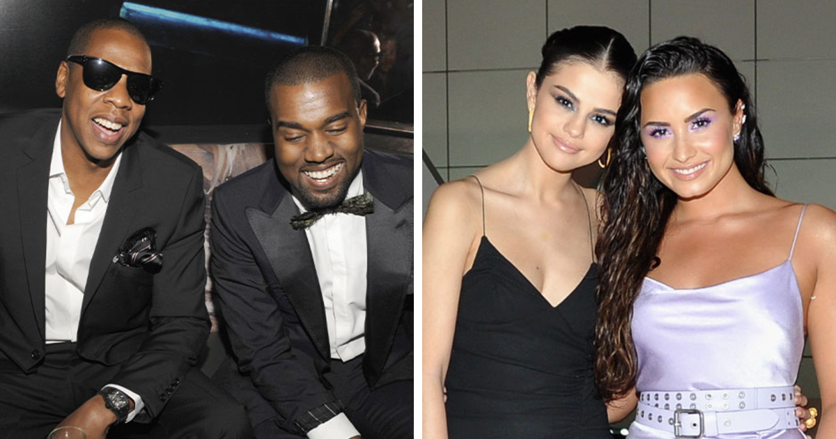12 Rupturas de amistades famosas que fueron más dramáticas que cualquier divorcio de Hollywood