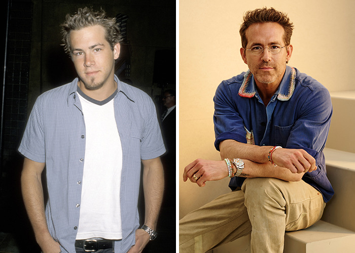 Actor en transformación notable, mostrando cambios sorprendentes en su mandíbula y apariencia física con el tiempo.