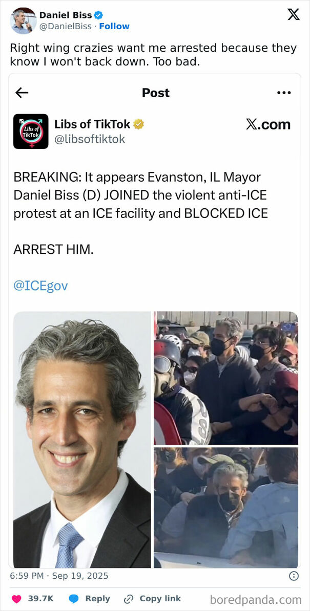 to intimidate a sitting Mayor