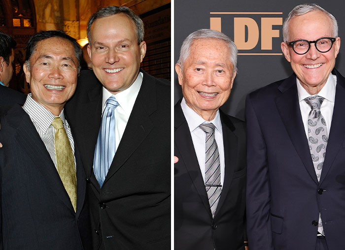 Parejas famosas posando juntas en eventos, mostrando la fortaleza de relaciones de celebridades que perduraron contra todo pronóstico.