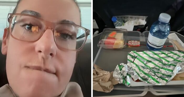Esta pasajera de Air Canada critica a la aerolínea por ofrecer comida «caducada», pero hay algo que no tuvo en cuenta