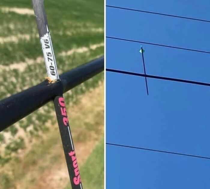 Personas con un peor día, imagen que muestra objetos atrapados en postes y cables, ejemplos de todo salió mal.